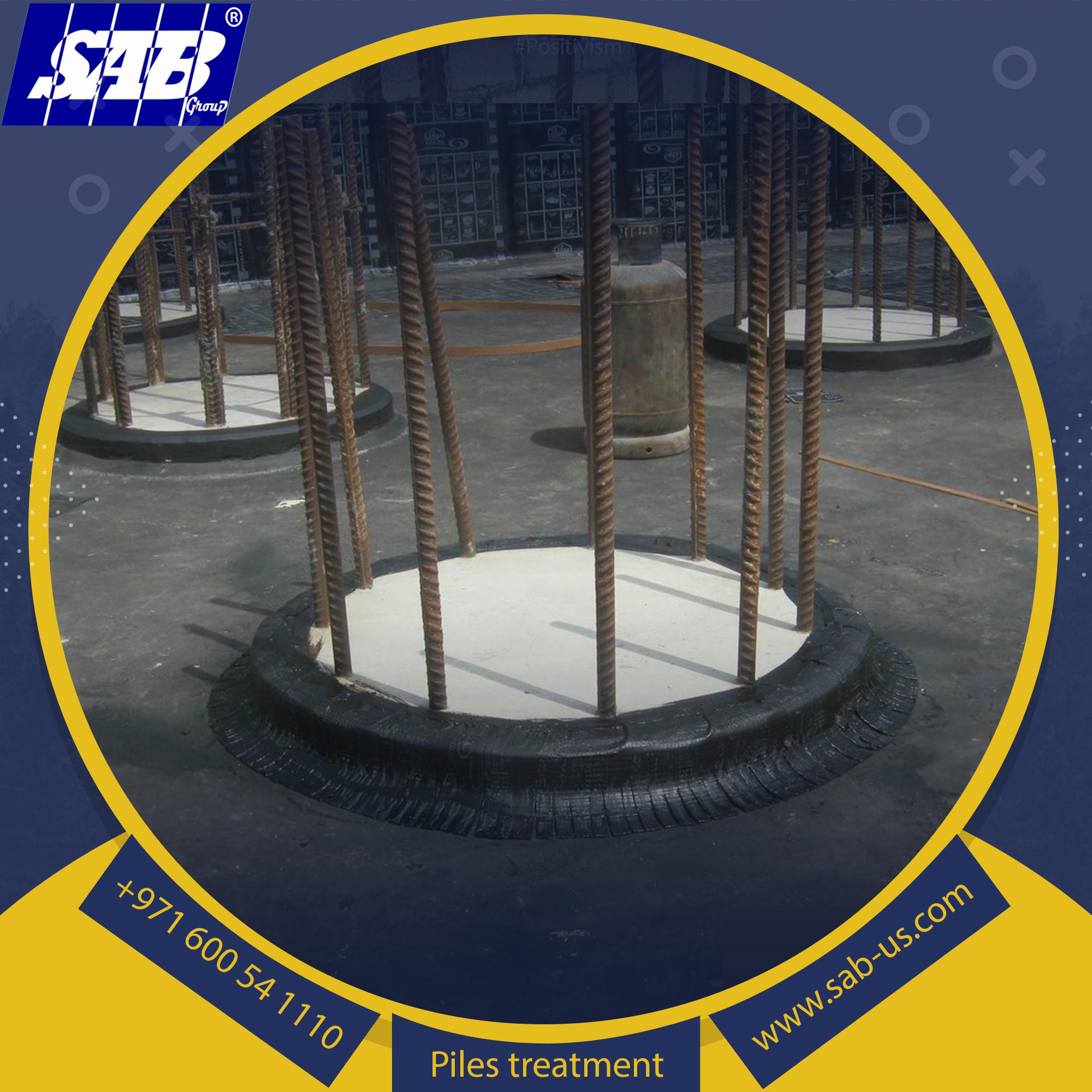 SAB® PILE HEAD TREATMENT &amp; INSULATION