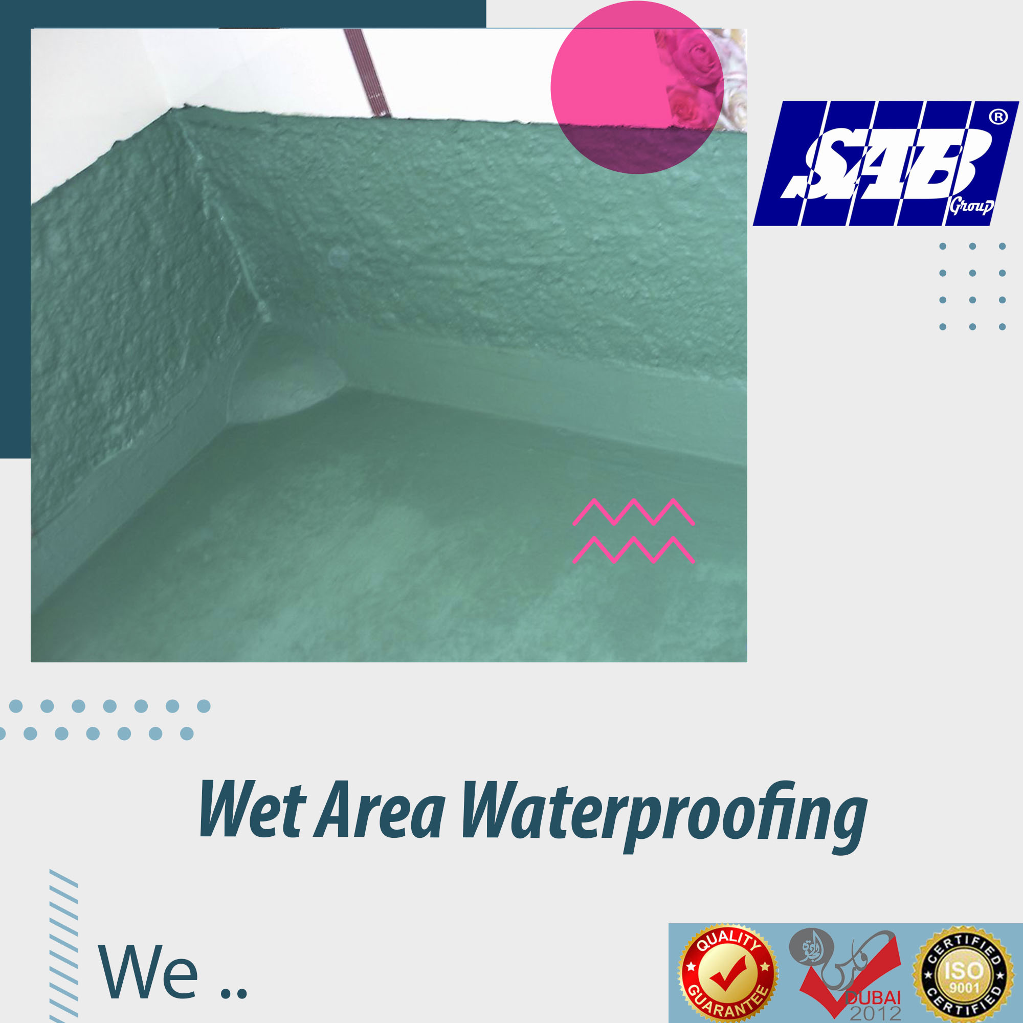 SAB® CEMENTITIOUS (WET AREA WATERPROOFING SYSTEM)