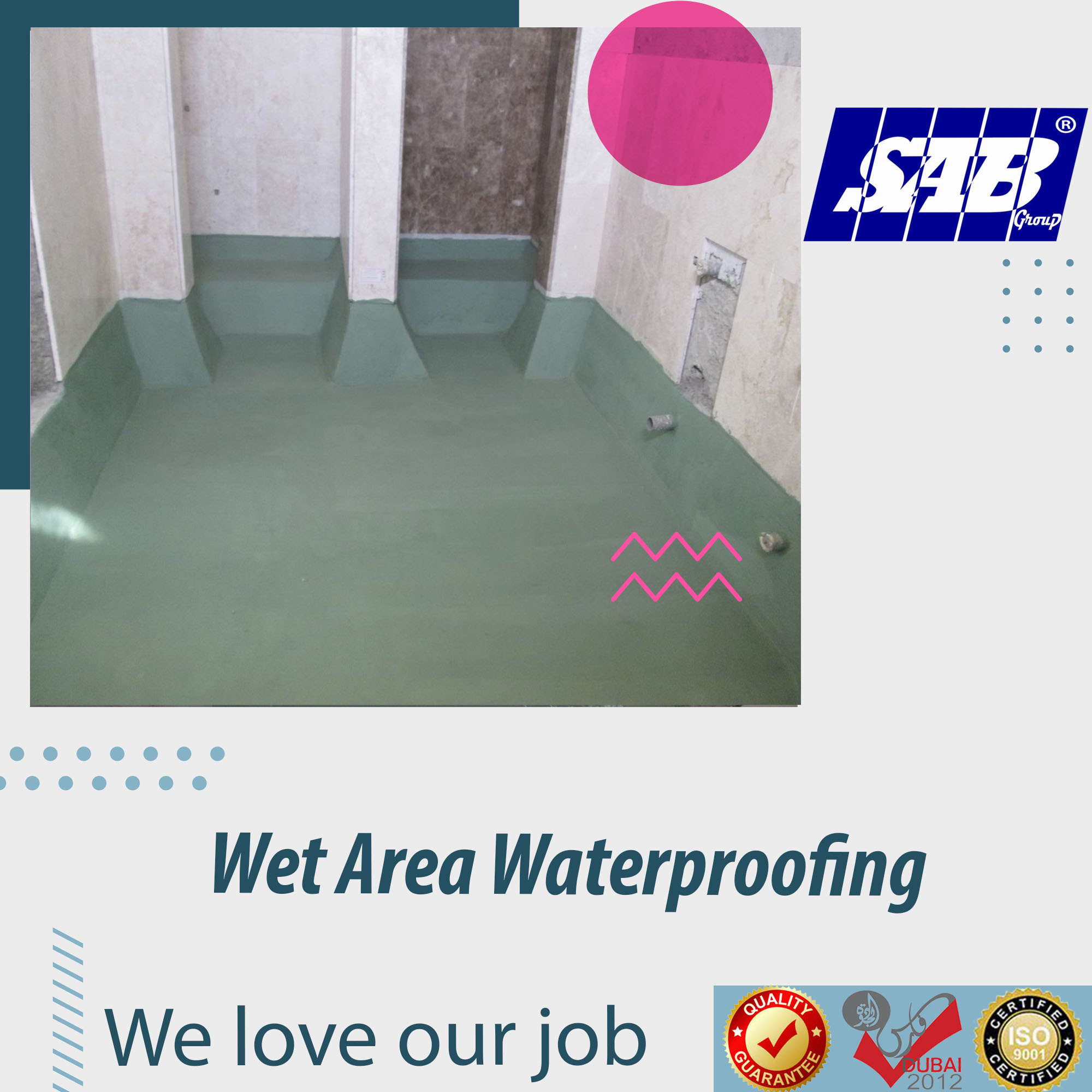 SAB® CEMENTITIOUS (WET AREA WATERPROOFING SYSTEM)