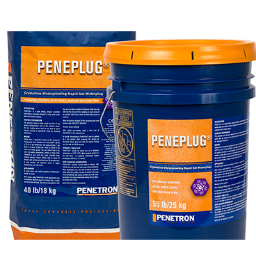 PENEPLUG® Crystalline Waterproofing Rapid Waterplug