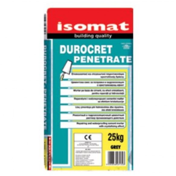  Isomat Durocret Penetrate - Crystalline waterproofing, 25kg