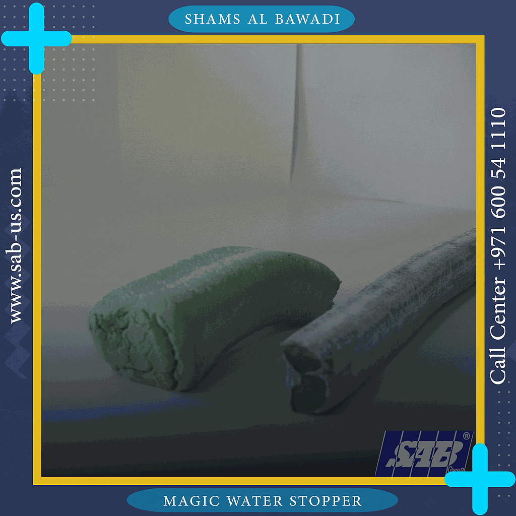 Velosit WS 801 Rapid Concrete Joint Waterstop, Roll 50 LM